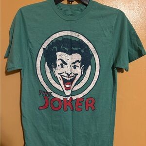 DC Comics Teal Joker Graphic Tee small
